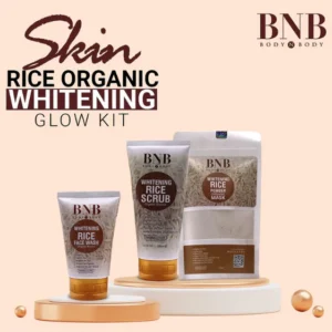 BnB Rice Extract Bright & Glow Skincare Kit – Natural Radiance & Even Skin Tone