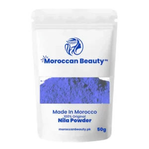 Moroccan Blue Nila Skin Brightening Powder – 100% Natural Detox Formula